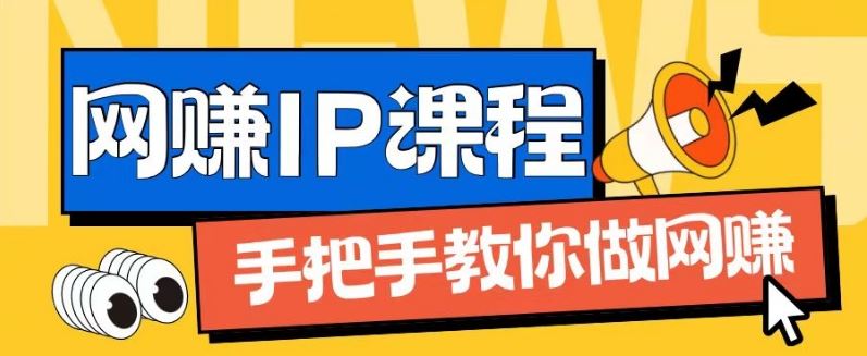 ip合伙人打造1.0，从0到1教你做网创，实现月入过万【揭秘】-柯南聊项目