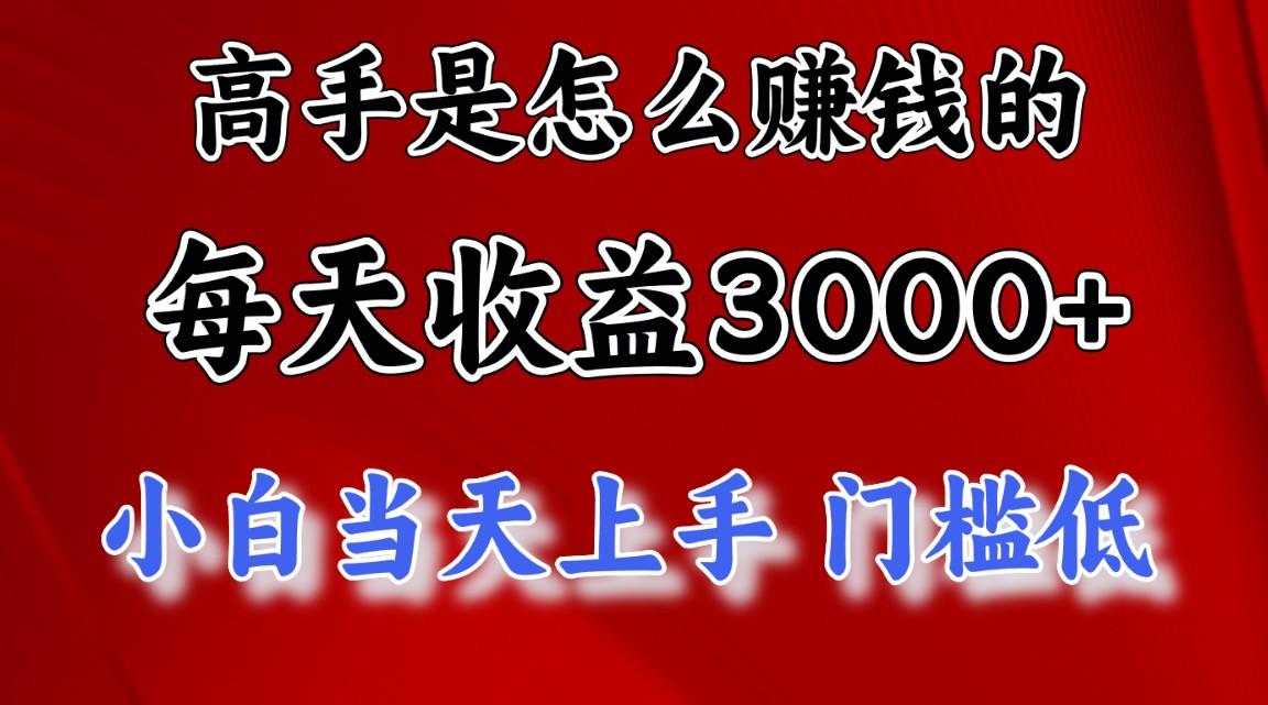 （12144期）1天收益3000+，月收益10万以上，24年8月份爆火项目-柯南聊项目