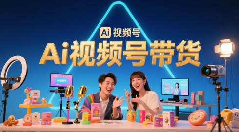 风口已至！AI视频号带货轻松月入过1W，99%的普通人却卡在内容制作门槛-柯南聊项目