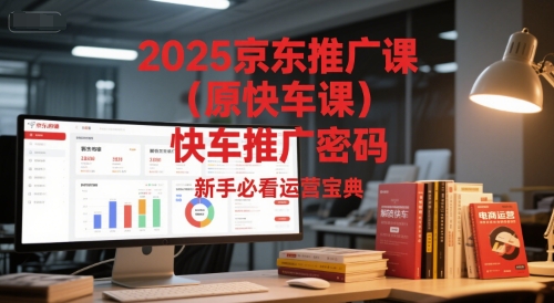 2025京东推广课(原快车课)解锁京东快车推广密码，新手必看运营宝典-柯南聊项目