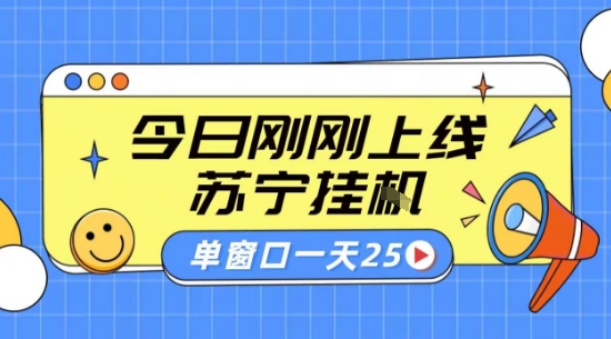 苏宁全自动采集挂G项目 稳定可批量 单窗口收益30+ 附教程【揭秘】-柯南聊项目