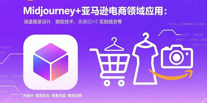 Midjourney+电商领域商业应用：涵盖服装设计、换脸技术、实拍结合等-柯南聊项目