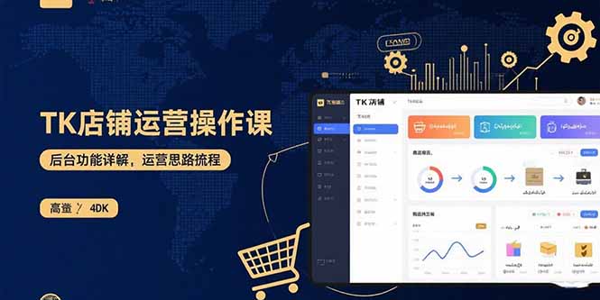 TK店铺运营实操课：后台功能详解，商品上架流程，运营思路拆解-柯南聊项目