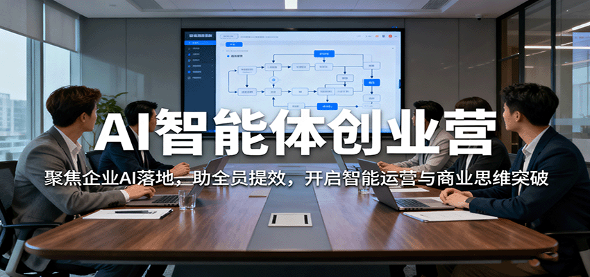 AI智能体创业营：聚焦企业AI落地，助全员提效，开启智能运营与商业思维突破-柯南聊项目
