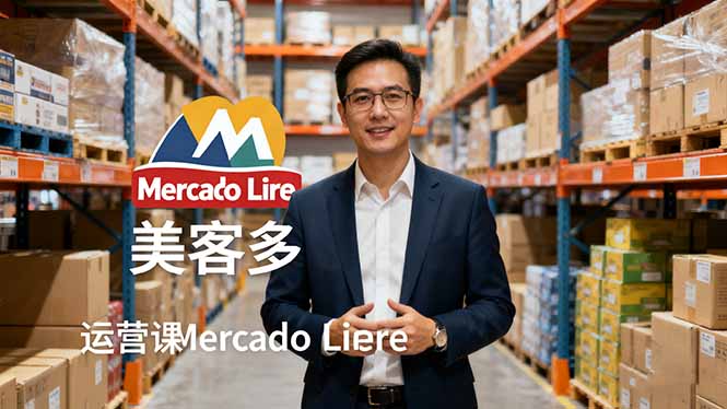 2025美客多Mercado Libre运营课：账号注册/产品上传/促销活动/自发货模式-柯南聊项目
