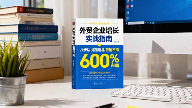 外贸企业增长实战指南，八步法、爆品选品、营销布局，业绩增长300%-柯南聊项目