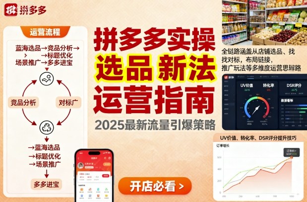 王校长9月12拼多多实操新玩法，全链路涵盖从店铺选品、找对标，布局链接，推广玩法等多维度运营思路(更新)-柯南聊项目