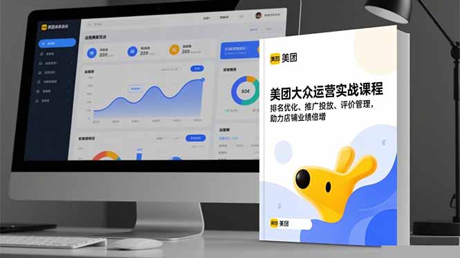 美团大众运营实战课程，排名优化、推广投放、评价管理，助力店铺业绩倍增-柯南聊项目
