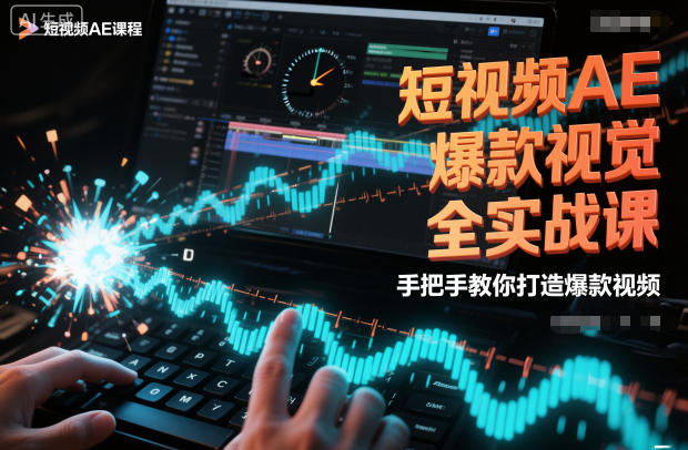 短视频AE爆款视觉全实战课，手把手教你打造爆款视频-柯南聊项目