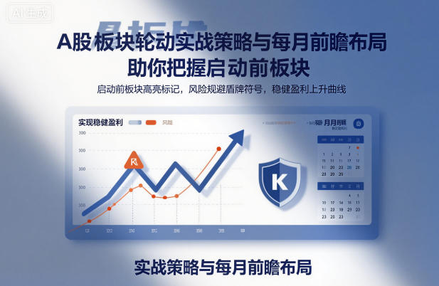 A股板块轮动实战策略与每月前瞻布局，助你把握启动前板块，规避风险，实现稳健盈利-柯南聊项目