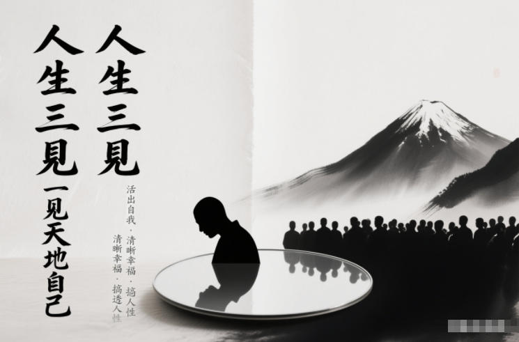 人生三见一见天地见众生见自己，活出自我拥有清晰幸福人生，搞透人性-柯南聊项目