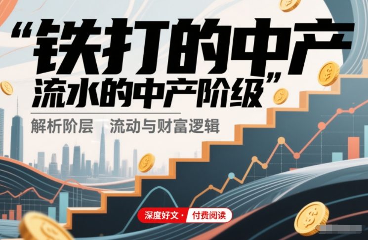 付费文章：铁打的中产，流水的中产阶级-柯南聊项目