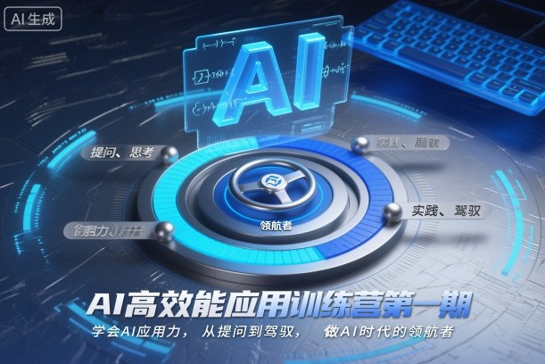 AI高效能应用训练营第一期，学会AI应用力，从提问到驾驭，做AI时代的领航者(更新)-柯南聊项目