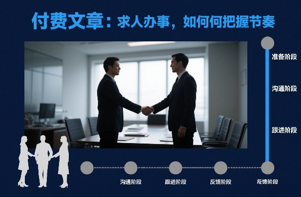 付费文章：求人办事，如何把握节奏-柯南聊项目