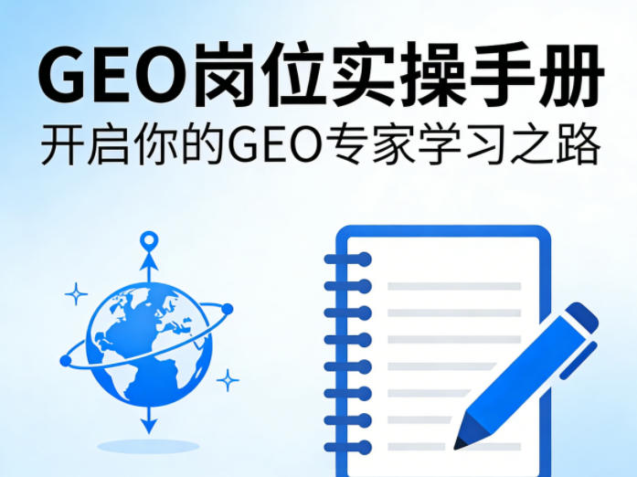 GEO岗位实操手册，开启你的GE0专家学习之路-柯南聊项目