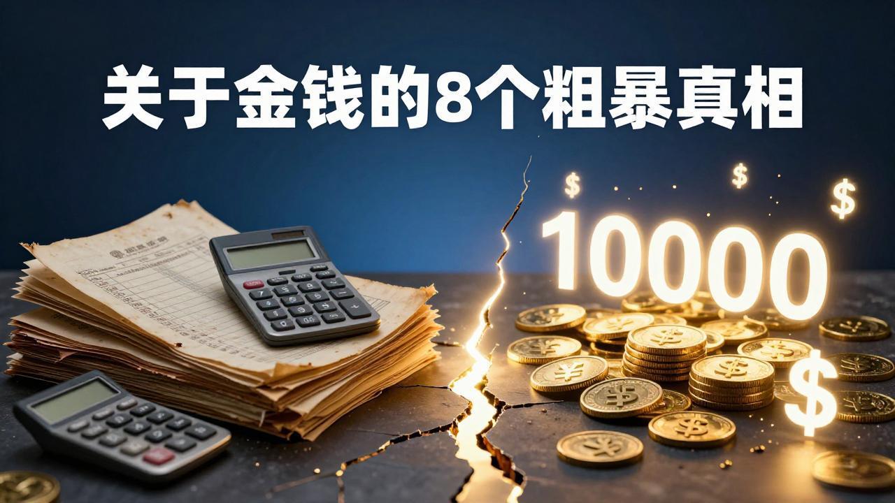 付费文章：关于金钱的 8 个粗暴真相，彻底重塑你的赚钱思维与财富认知-柯南聊项目
