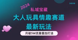 （11541期）私域宝藏：大人玩具情趣赛道合规新玩法，零投入，私域超高流量成单率高-柯南聊项目