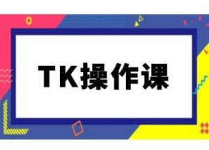 TK操作课，tiktok跨境电商教程(更新中)-柯南聊项目