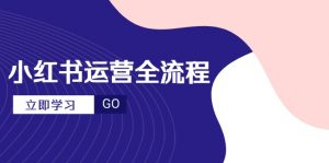 小红书运营全流程，爆款选题文案，视频制作技巧，进阶达人宝典-柯南聊项目