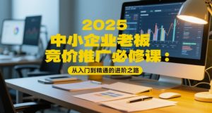 2025中小企业老板竞价推广必修课：从入门到精通的进阶之路-柯南聊项目