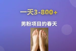 AI一键生成美女素材，一天收益3-8张，男粉项目的春天-柯南聊项目