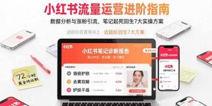 小红书流量运营进阶指南,数据分析与涨粉引流,笔记起死回生7大实操方案-柯南聊项目