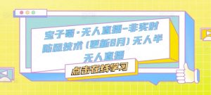 宝子哥·无人直播-非实时防风技术(更新25年9月)无人半无人直播-柯南聊项目