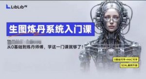 LibLibAI哩布哩布生图炼丹系统入门课，从生图到炼丹，只学这一门就够了-柯南聊项目