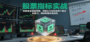 股票指标实战，基金操盘逻辑拆解，洞察主力动向培养个股分析能力把握买卖时机(更新)-柯南聊项目