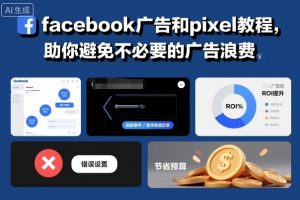 facebook广告和pixel教程，助你避免不必要的广告浪费-柯南聊项目