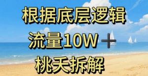 据底层逻辑，流量10W+，以安全知识科普为例-柯南聊项目