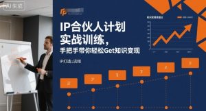 IP合伙人计划实战训练，手把手带你轻松Get知识变现-柯南聊项目