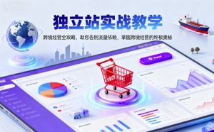 独立站实战教学，跨境经营全攻略，助您告别流量依赖，掌握跨境经营的终极奥-柯南聊项目