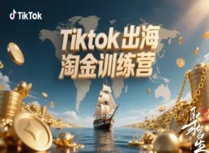 Tiktok出海淘金训练营，跨境电商TK实战变现-柯南聊项目
