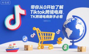 带你从0开始了解Tiktok跨境电商，TK跨境电商新手必看-柯南聊项目