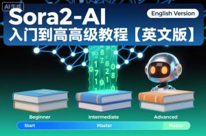 Sora2-AI入门到高级教程【英文版】-柯南聊项目