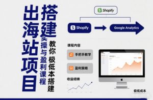 小淘出海站项目,搭建实操与盈利课程,手把手教你用极低成本搭建-柯南聊项目