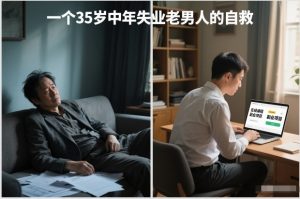 付费文章：一个35岁中年失业老男人的自救-柯南聊项目