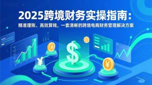 2025跨境财务实操指南：精准理账、高效算钱，一套清晰的跨境电商财务管理解决方案-柯南聊项目