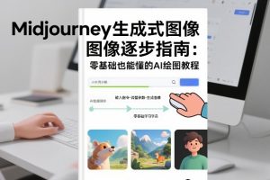 Midjourney生成式图像逐步指南：零基础也能懂的AI绘图教程-柯南聊项目