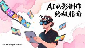 AI电影制作终极指南：从创意到成片，系统掌握智能影视全流程实战课(中英字幕-柯南聊项目