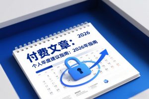 付费文章：个人年度建议指南：2026年指南-柯南聊项目
