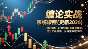 缠论实战系统课程(更新2026-柯南聊项目