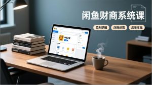 闲鱼财商系统课：从盈利逻辑、店群运营到品类实战，实现稳定月入过万-柯南聊项目