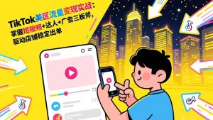 TikTok美区流量变现实战：掌握短视频+达人+广告三板斧，驱动店铺稳定出单-柯南聊项目