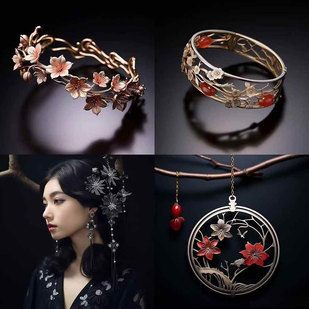 图片[5]-463个Midjourney珠宝摄影提示词：覆盖全品类珠宝，AI设计秒出专业效果-柯南聊项目