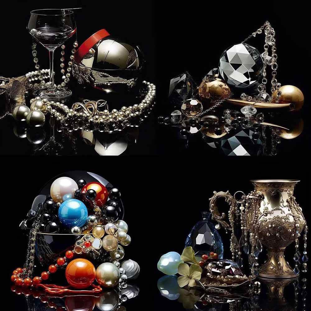 图片[6]-463个Midjourney珠宝摄影提示词：覆盖全品类珠宝，AI设计秒出专业效果-柯南聊项目