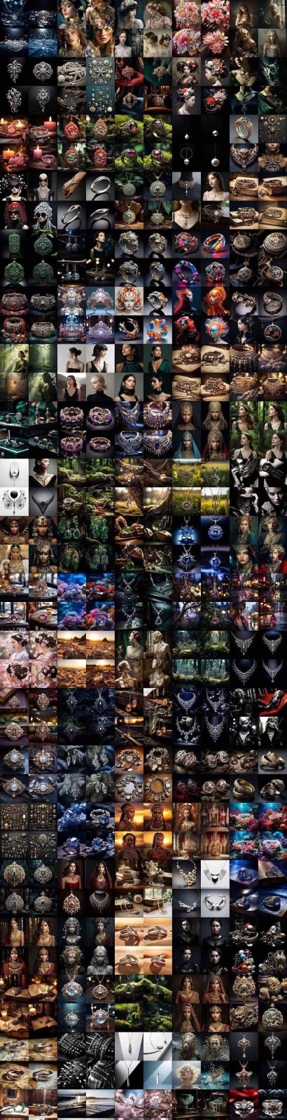 图片[8]-463个Midjourney珠宝摄影提示词：覆盖全品类珠宝，AI设计秒出专业效果-柯南聊项目