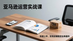 亚马逊运营实战课,Listing优化、Vine秒杀、FBA发货,快速上手,实现店铺稳定出单盈利-柯南聊项目