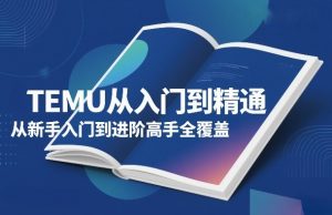 TEMU从入门到精通,从新手入门到进阶高手全覆盖-柯南聊项目